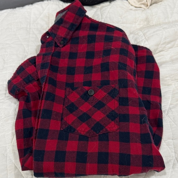 Weatherproof Red and Black Checkered Flannel - Picture 3 of 3